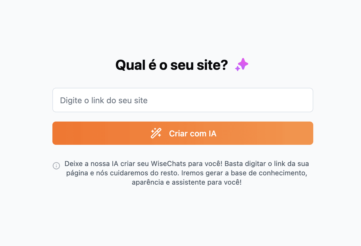 Crie com apenas 1 clique